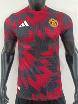 25/26  Man Utd  Red Wave Player Version Training Shirts