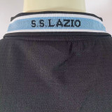 1998/2000 Lazio Black Retro Soccer Jersey(带章）