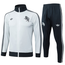 24/25 JUV Light Grey Retro Edition Jacket Tracksuit #A840