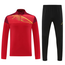 24/25 JO Red Half Zipper Sportswear # 810红色(半拉链)
