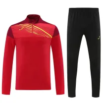 24/25 JO Red Half Zipper Sportswear # 810红色(半拉链)
