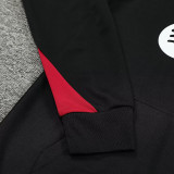 24/25  BAR Black Hooded  Tracksuit(白色胸花）