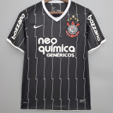 2011/2012 Corinthians Black Retro Soccer Jersey