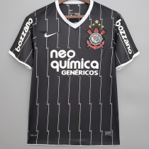 2011/2012 Corinthians Black Retro Soccer Jersey