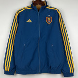 23/24 Real Salt Lake Blue & Khaki Double Sided Windbreaker (双面风衣)