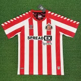 24/25 Sunderland Home Fans Soccer Jersey