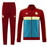 24/25 Roma Red &Blue Tracksuit(02)