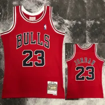 1998 BULLS JORDAN #23 Red Retro Top Quality Hot Pressing NBA Jersey