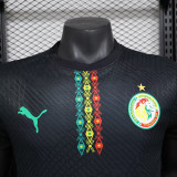 24/25 Senegal Third Player Version Soccer Jersey(中间带花）
