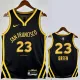 23/24 WARRIORS GREEN #23 Black City Edition Top Quality Hot Pressing NBA Jersey (V领)