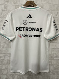 2025 F1 Mercedes White Racing Suit