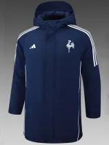 24/25 Grêmio Royal Blue Hooded Cotton Coat 宝蓝连帽棉衣