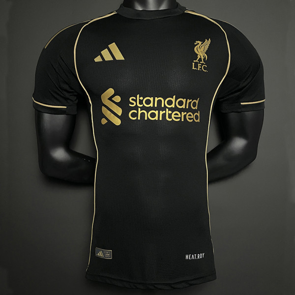 25/26  LIV New Special Edition Black Player Version Soccer Jersey