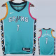 22/23 SA Spurs WEMBANYAMA #1 Blue City Edition Top Quality Hot Pressing NBA Jersey