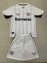 24/25 LeverKusen Away Kids Soccer Jersey