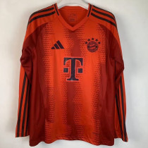 24/25 Bayern Home  Long Sleeve Soccer Jersey（长袖）