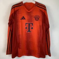 24/25 Bayern Home  Long Sleeve Soccer Jersey（长袖）