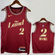 23/24 Cleveland Cavaliers IRVING #2 Red City Edition Top Quality Hot Pressing NBA Jersey