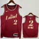 23/24 Cleveland Cavaliers IRVING #2 Red City Edition Top Quality Hot Pressing NBA Jersey