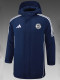 24/25 Bayern Royal Blue Hooded Cotton Coat (白标）帽棉衣