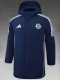 24/25 Bayern Royal Blue Hooded Cotton Coat (白标）帽棉衣