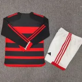 24/25 Flamengo Home Kids Long Sleeve Soccer Jersey (童装长袖)