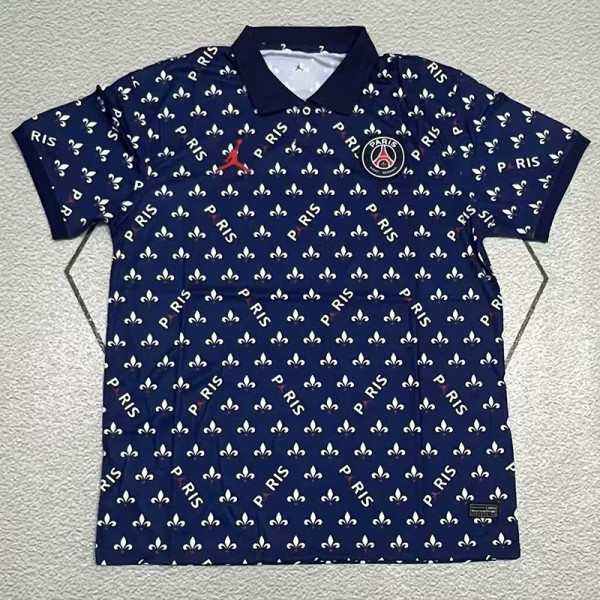 24/25 PSG Royal Blue Petal Polo Shirt