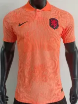 2025 Netherlands Orange Player Version  Polo Shirt