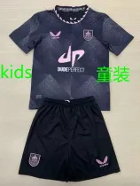 24/25 Burnley FC Away  Kids Soccer Jersey(胸前带DUDE字)