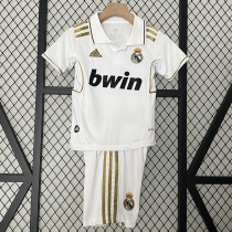 2011/2012 RMA Home Retro Kids Soccer Jersey