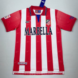 1998/1999 ATM Home Retro Soccer Jersey(带98/99西甲章）