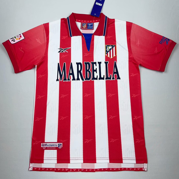 1998/1999 ATM Home Retro Soccer Jersey(带98/99西甲章）