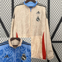 24/25 RMA Beige & Blue  Double Sided Windbreaker (双面风衣)