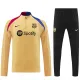 24/25  BAR Mud Yellow Player version Half Pull Tracksuit  (球员版泥黄、半拉链、)