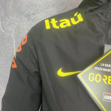 2024 Brazil Black Thin Style Windbreaker T09(连帽）