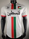 24/25 Palestine White Player Version Soccer Jersey