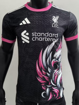 25/26 LIV Black Special Edition Player Version Soccer Jersey