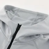 24/25 NM07 Grey Hooded Jacket Tracksuit