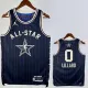 23/24 ALL-STAR LILLARD #0 Blue Top Quality Hot Pressing NBA Jersey