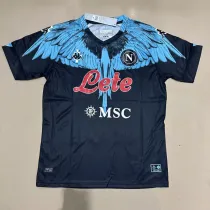 2021 Napoli NAPOLES MARCELO BURLON LIMITED EDITION Black Fans Soccer Jersey
