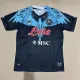 2021 Napoli NAPOLES MARCELO BURLON LIMITED EDITION Black Fans Soccer Jersey