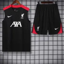 24/25 LIV Black Tank top and shorts suit