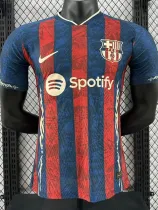 24/25 BAR  Red and Blue Special Edition  Player Version Soccer Jersey