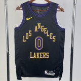 23/24 LAKERS WESTBROOK #0 Black City Edition Top Quality Hot Pressing NBA Jersey