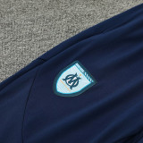 24/25 Marseille Sky Blue Printing Half Pull Tracksuit  (半拉链)