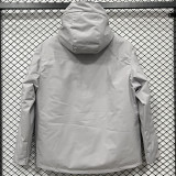 24/25 PSG White Thickened Assault  Hooded Windbreaker (A805加厚冲锋衣）
