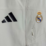 24/25 RMA White Assault  Hooded Windbreaker (Y13连帽冲锋衣）