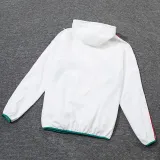 24/25 Benfica White Windbreaker