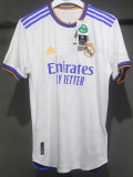 21/22 RMA Home  Player Version Soccer Jersey
