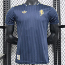 24/25 JUV Royal Blue Retro Commemorative Edition Player Version T- Shirt